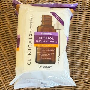 Pack of 4 Retinol Cleansing Wipes